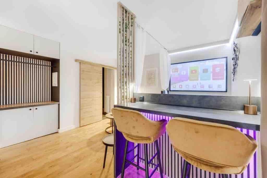 Appartement Panorama - A Seulement 15 Minutes Des Champs-Elysees Clichy Dış mekan fotoğraf